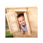 Casuta de joaca copii Lodge PlayHouse pentru gradina din lemn NATUR Sunny
